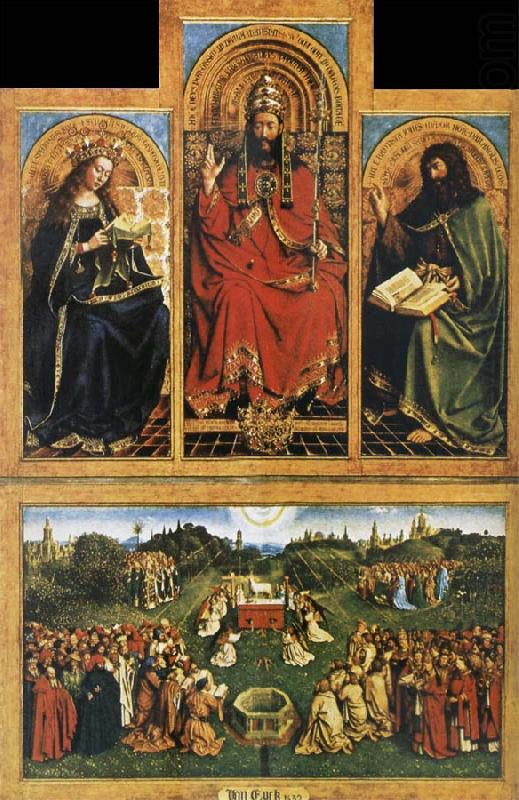 Altarpiece of Ghent, EYCK, Jan van